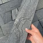 Грецький сланець Karistos чорний торц. 10 см