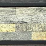 Індійський сланець Silver Shine (торц. 5-30см.)